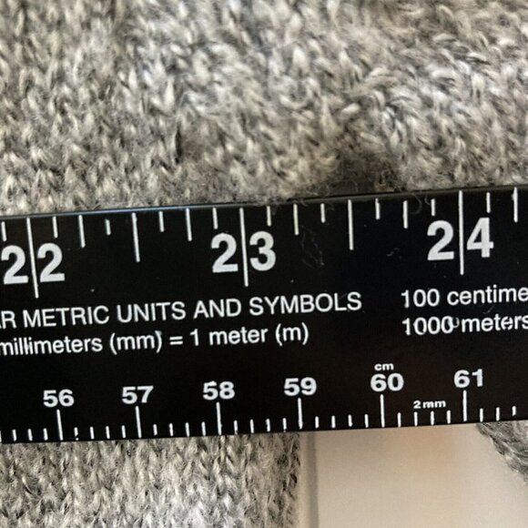 Rue 21 Men’s NWT Navy Burgundy Red Shawl Collar Cuff Gray Sweater-XXL - Picture 8 of 8